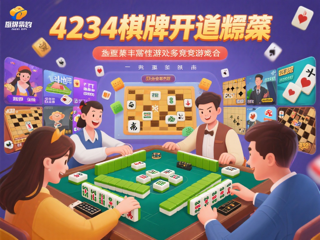 4234棋牌开元:畅享顶级棋牌游戏的无限乐趣与挑战 (4234棋牌开元:畅享顶级棋牌游戏,体验无限乐趣与刺激挑战) 在众多棋牌游戏平台中,4234棋牌开元脱颖而出,离