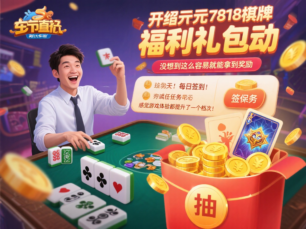 开元7818棋牌福利礼包惊喜大放送等你来领 (开元7818棋牌福利礼包惊喜大放送,速来领取超值好礼!) 为了让大家更直观地感受到这次活动的魅力,我们不妨来