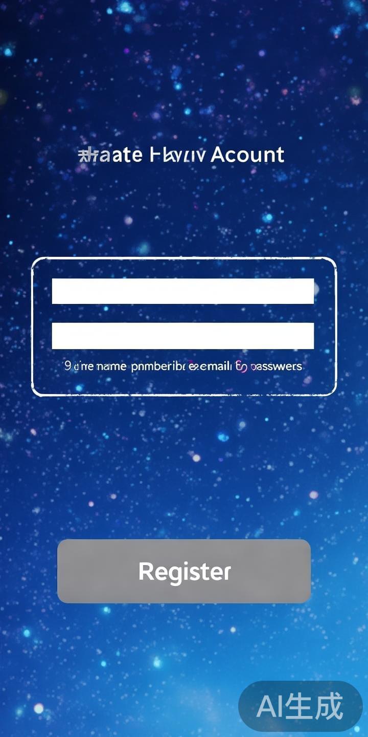 注册账号：打开星空体育官网或APP，点击“注册”按